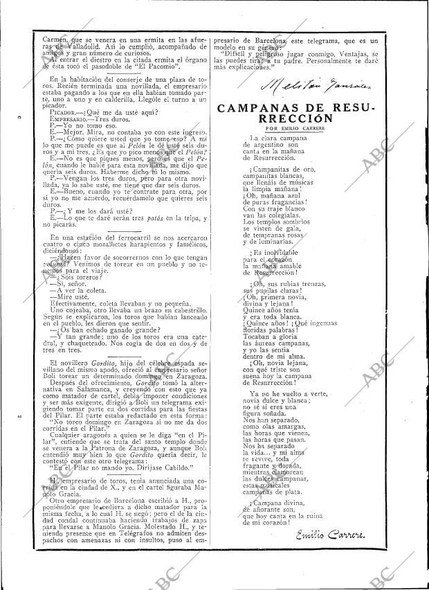 BLANCO Y NEGRO MADRID 31-03-1918 página 22