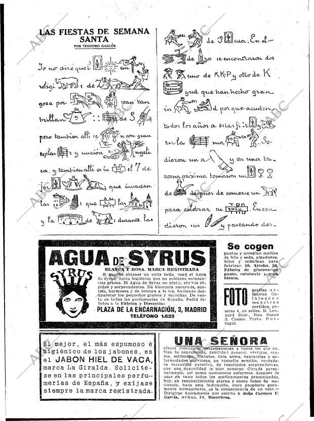 BLANCO Y NEGRO MADRID 31-03-1918 página 35