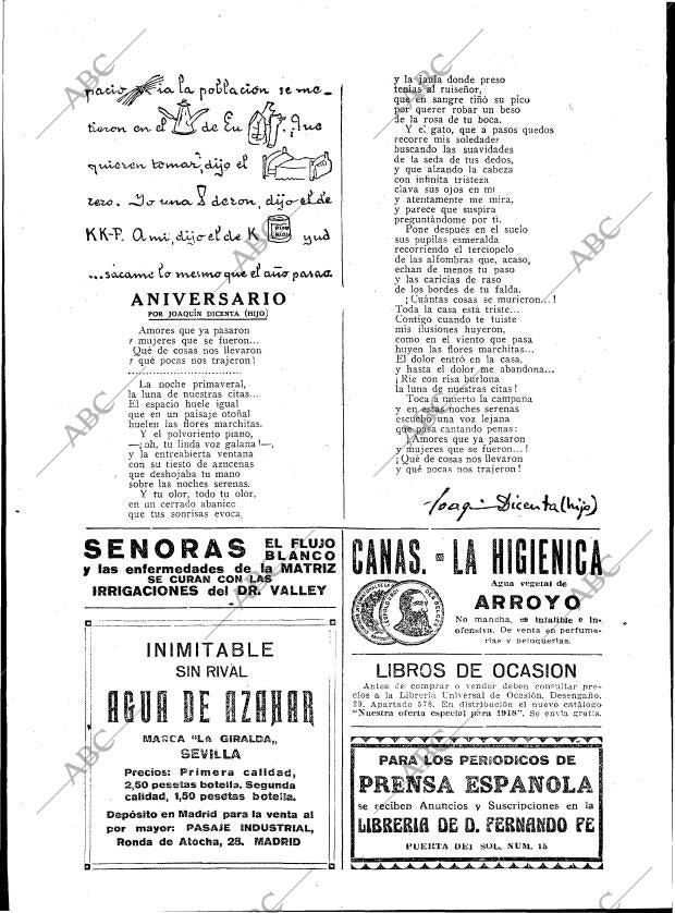 BLANCO Y NEGRO MADRID 31-03-1918 página 36