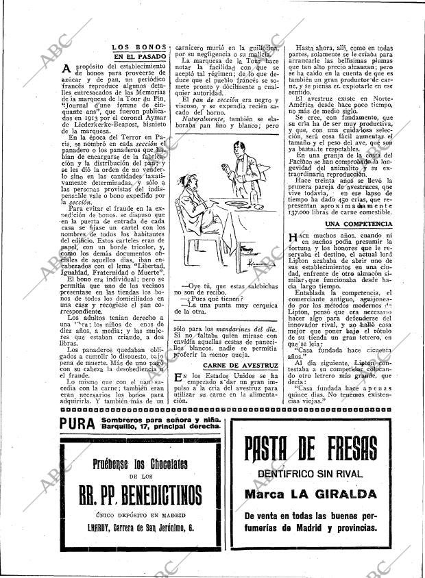 BLANCO Y NEGRO MADRID 31-03-1918 página 6