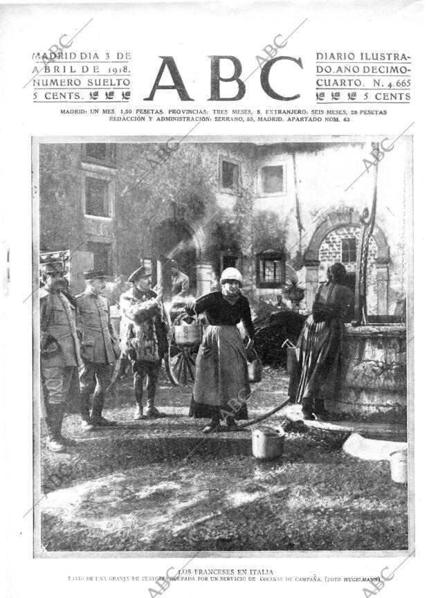 ABC MADRID 03-04-1918 página 1