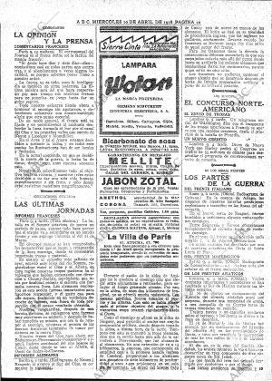 ABC MADRID 10-04-1918 página 10