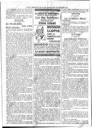 ABC MADRID 10-04-1918 página 16