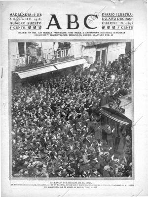 ABC MADRID 13-04-1918 página 1