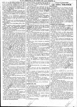 ABC MADRID 13-04-1918 página 14