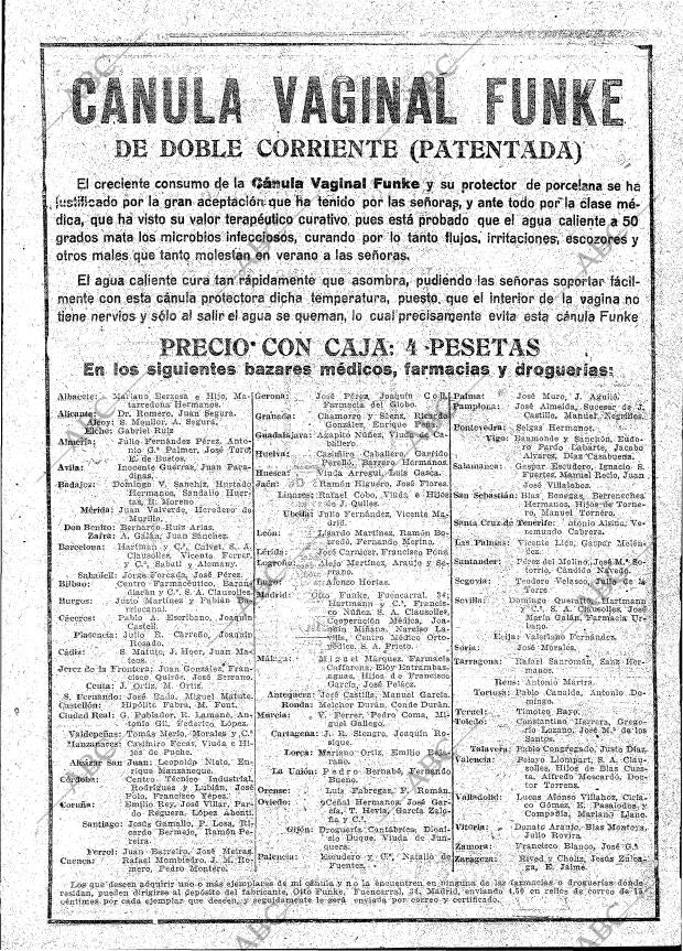 ABC MADRID 14-04-1918 página 19