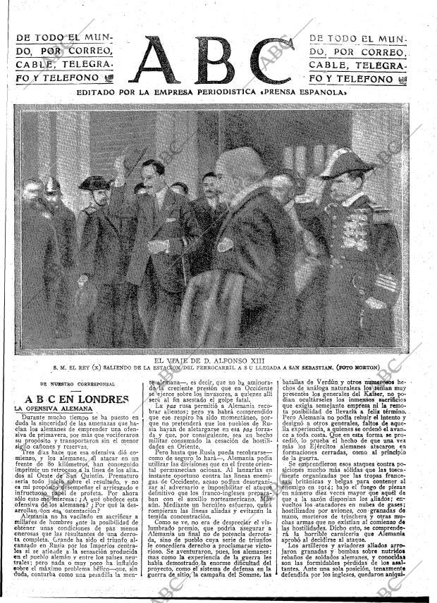 ABC MADRID 14-04-1918 página 3