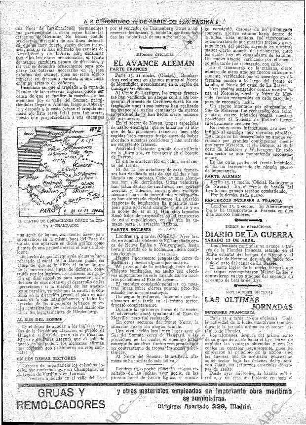 ABC MADRID 14-04-1918 página 8