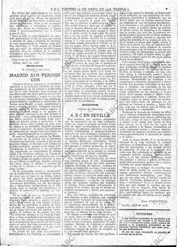 ABC MADRID 19-04-1918 página 7