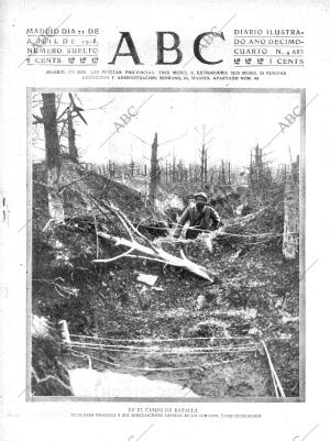 ABC MADRID 21-04-1918 página 1