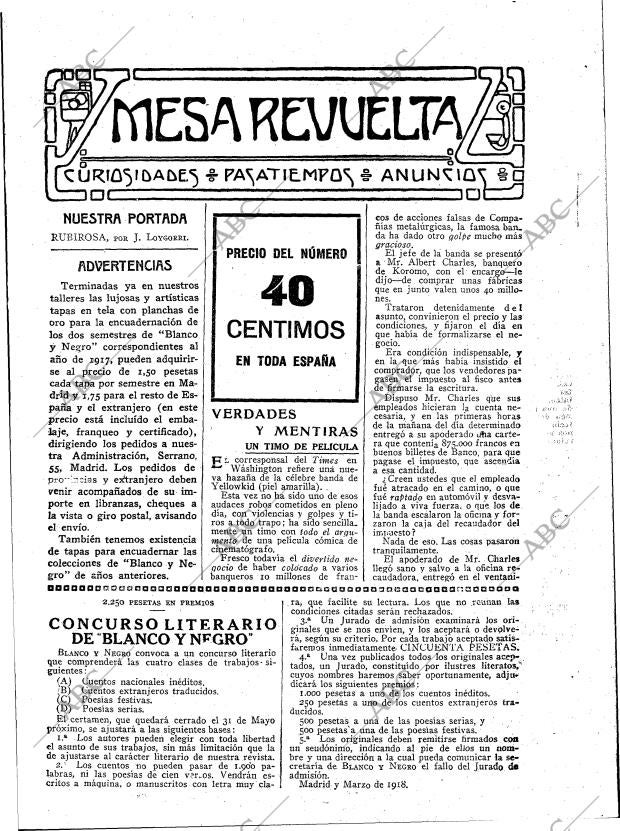 BLANCO Y NEGRO MADRID 21-04-1918 página 3