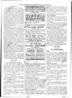 ABC MADRID 25-04-1918 página 14