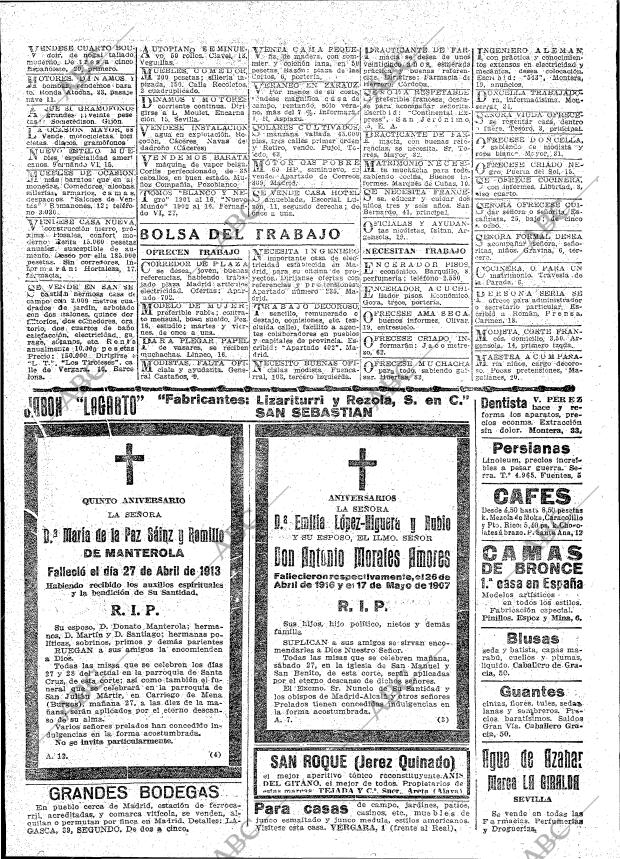 ABC MADRID 26-04-1918 página 20