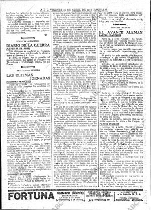 ABC MADRID 26-04-1918 página 8