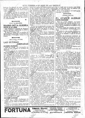 ABC MADRID 26-04-1918 página 8