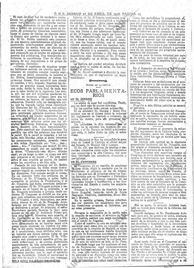 ABC MADRID 27-04-1918 página 13