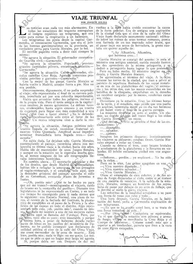 BLANCO Y NEGRO MADRID 28-04-1918 página 20