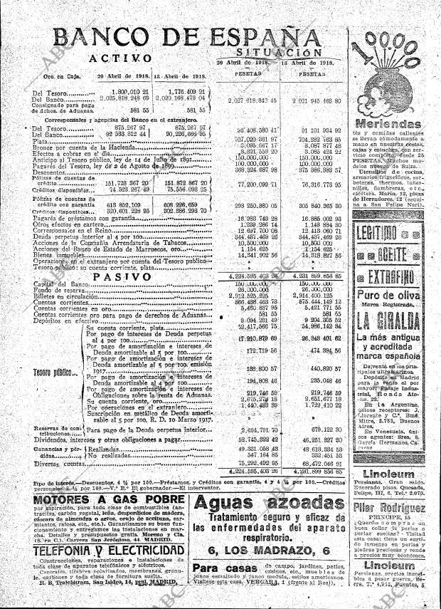 ABC MADRID 03-05-1918 página 20