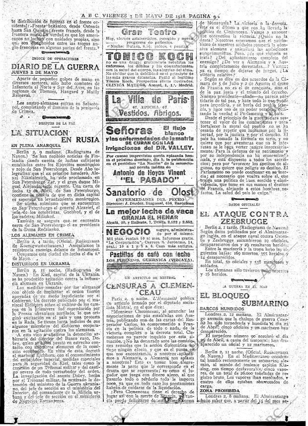 ABC MADRID 03-05-1918 página 9