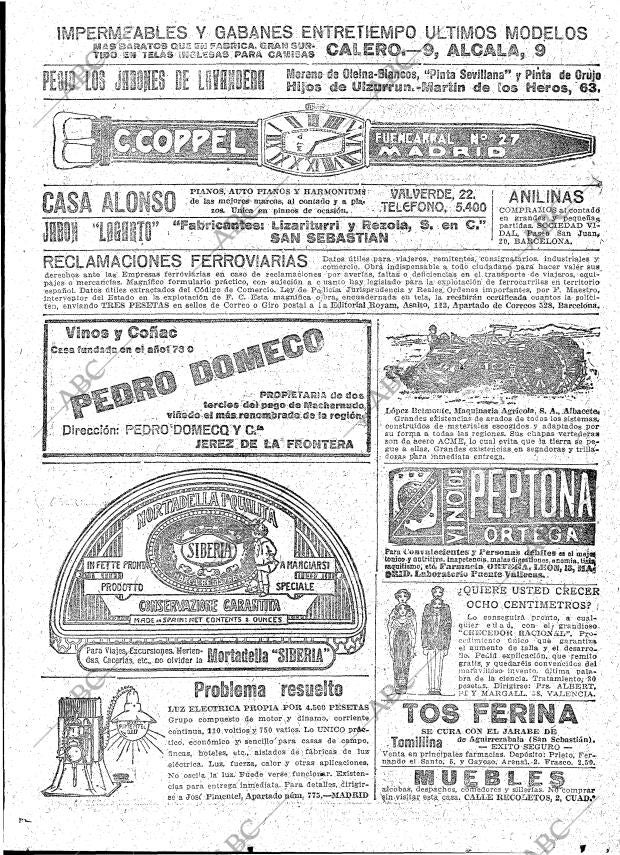 ABC MADRID 05-05-1918 página 25