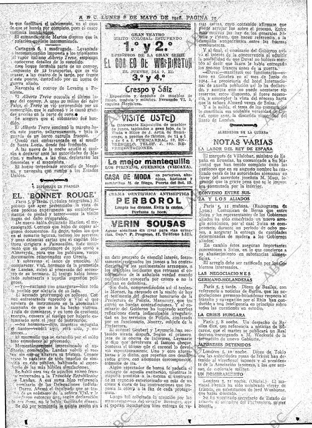 ABC MADRID 06-05-1918 página 10
