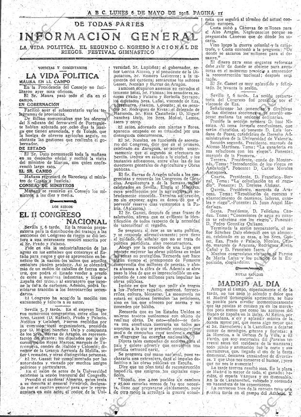 ABC MADRID 06-05-1918 página 11