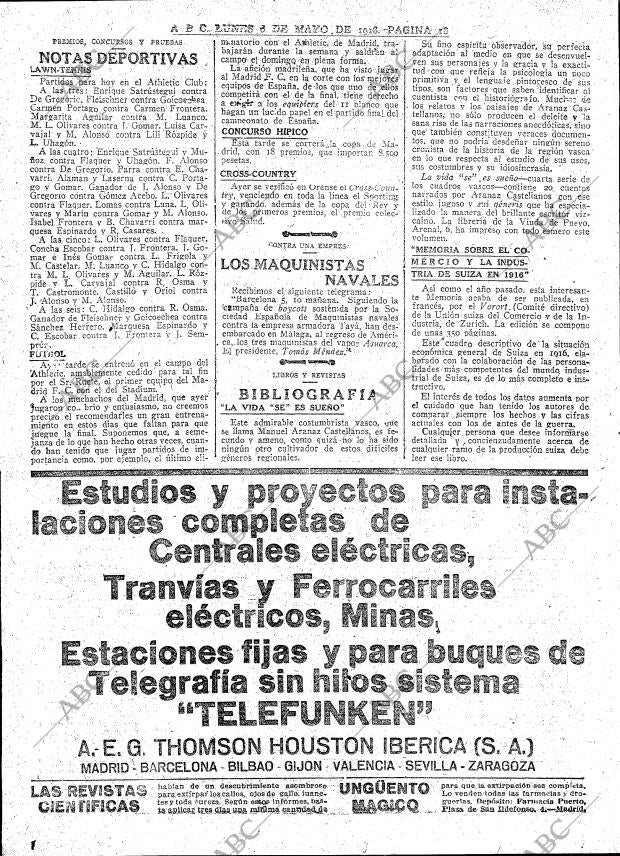 ABC MADRID 06-05-1918 página 18