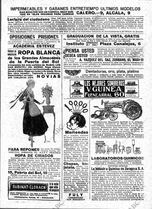 ABC MADRID 06-05-1918 página 23