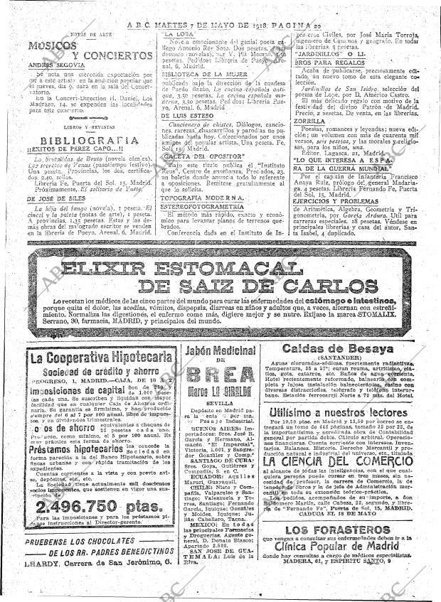 ABC MADRID 07-05-1918 página 20