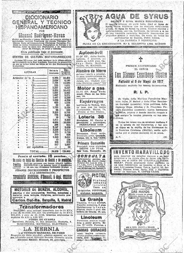ABC MADRID 07-05-1918 página 24