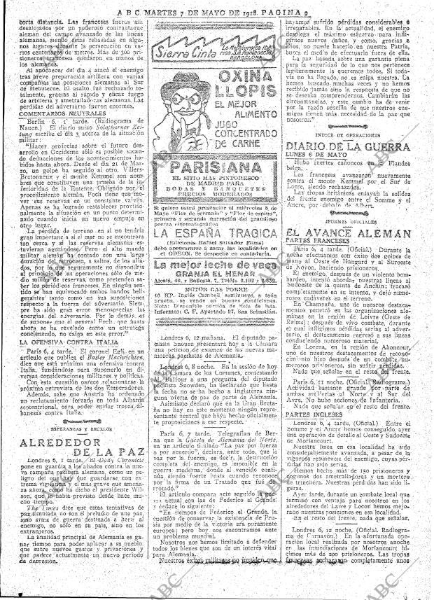 ABC MADRID 07-05-1918 página 9