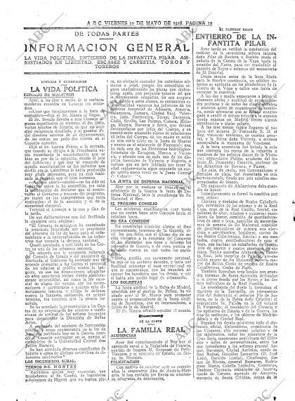 ABC MADRID 10-05-1918
