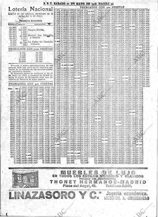 ABC MADRID 12-05-1918 página 20