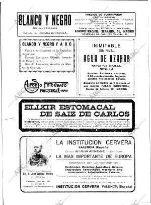 BLANCO Y NEGRO MADRID 12-05-1918 página 2