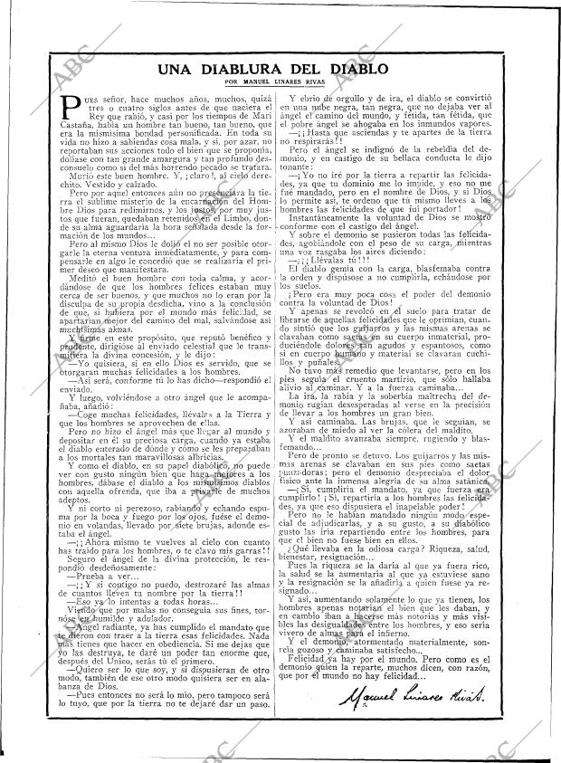 BLANCO Y NEGRO MADRID 12-05-1918 página 22
