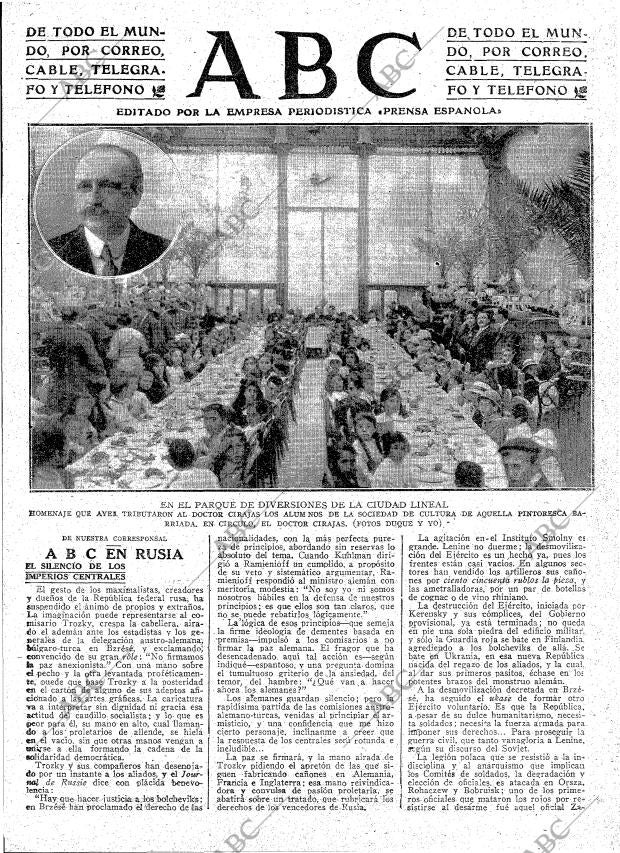 ABC MADRID 13-05-1918 página 3