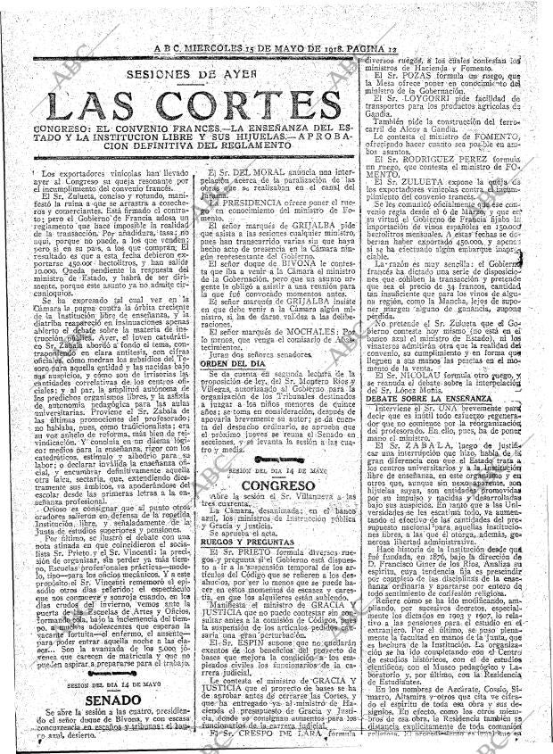 ABC MADRID 15-05-1918 página 12