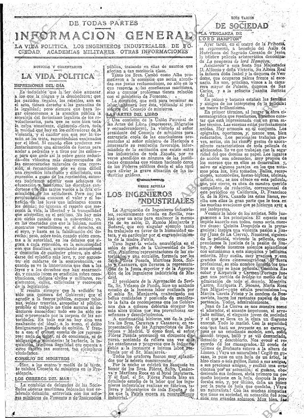 ABC MADRID 25-05-1918 página 15