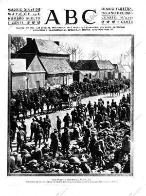 ABC MADRID 28-05-1918 página 1