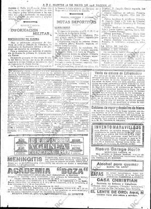 ABC MADRID 28-05-1918 página 16