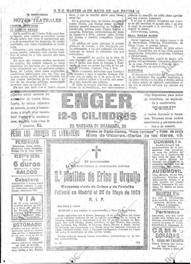 ABC MADRID 28-05-1918 página 17