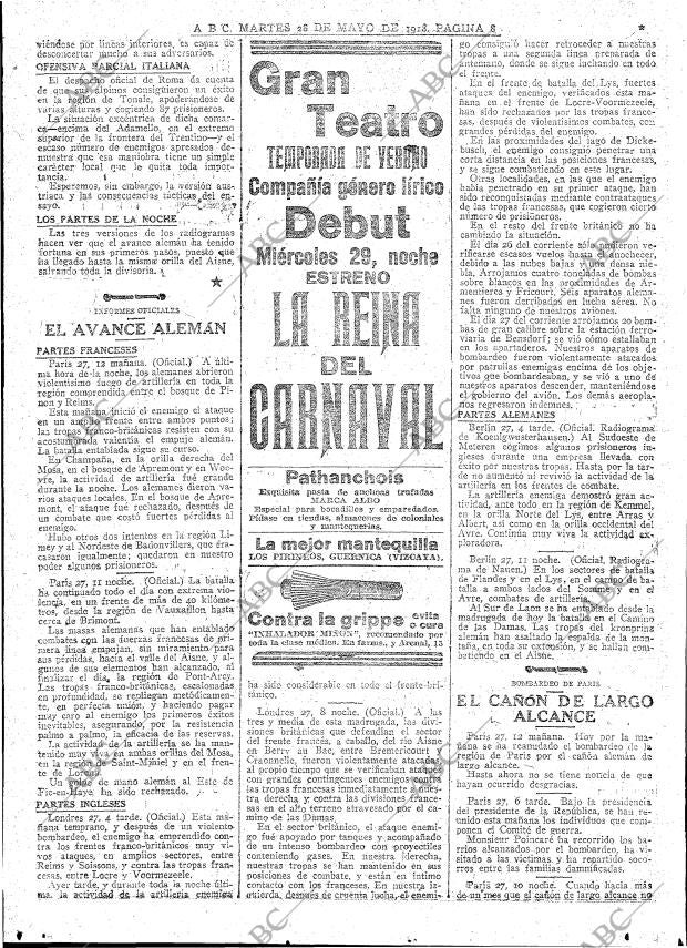 ABC MADRID 28-05-1918 página 8