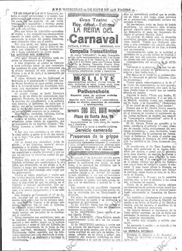 ABC MADRID 29-05-1918 página 12