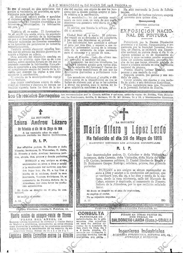 ABC MADRID 29-05-1918 página 29