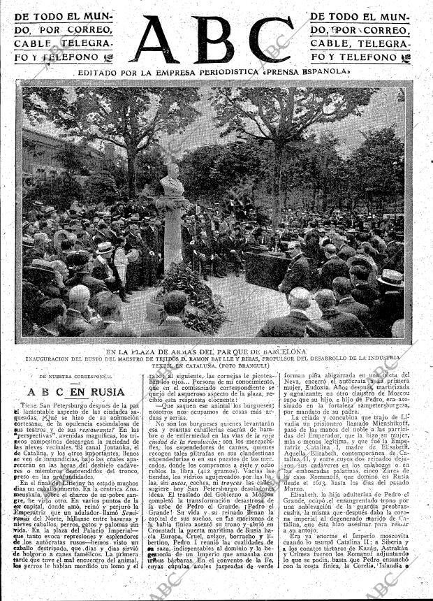 ABC MADRID 29-05-1918 página 3