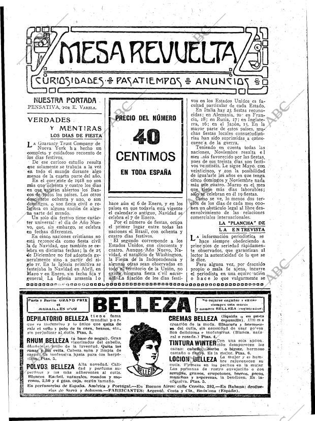 BLANCO Y NEGRO MADRID 02-06-1918 página 3