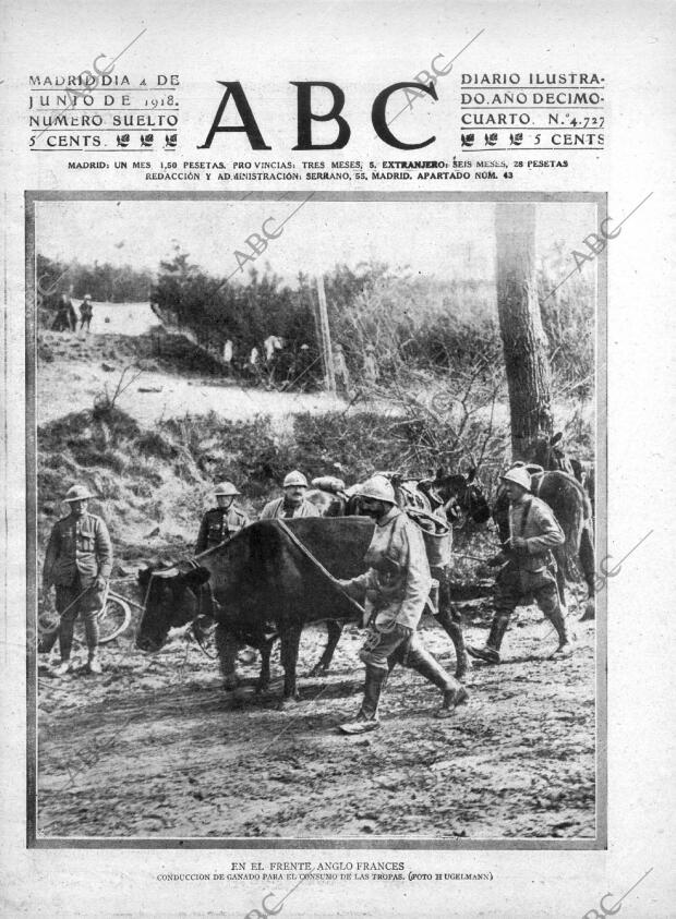 ABC MADRID 04-06-1918 página 1