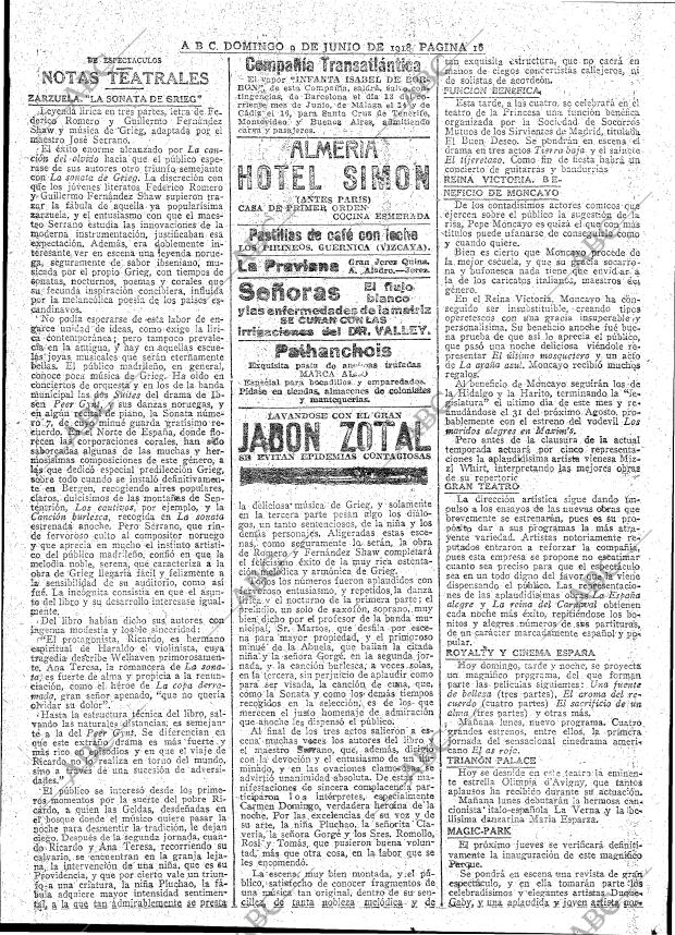 ABC MADRID 09-06-1918 página 16