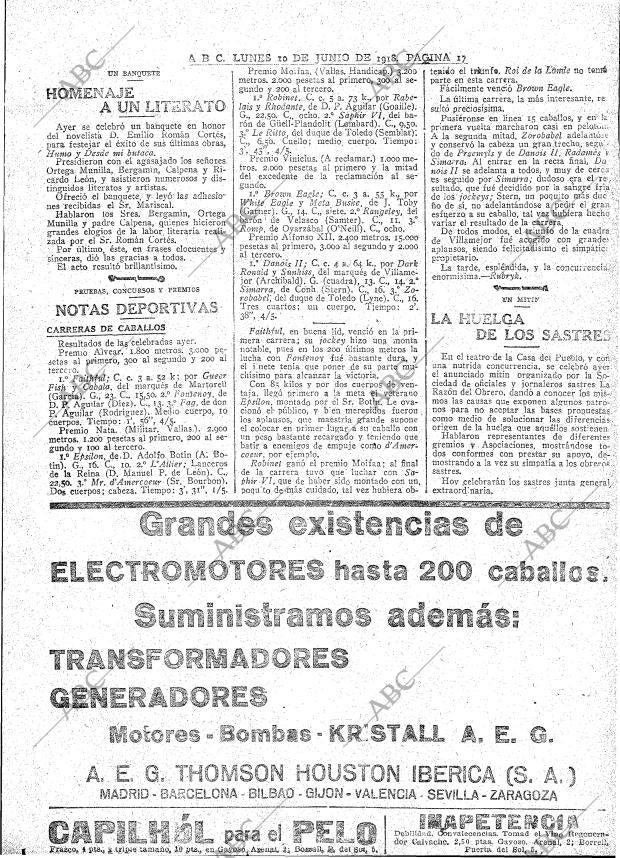 ABC MADRID 10-06-1918 página 17