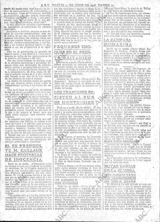 ABC MADRID 11-06-1918 página 12